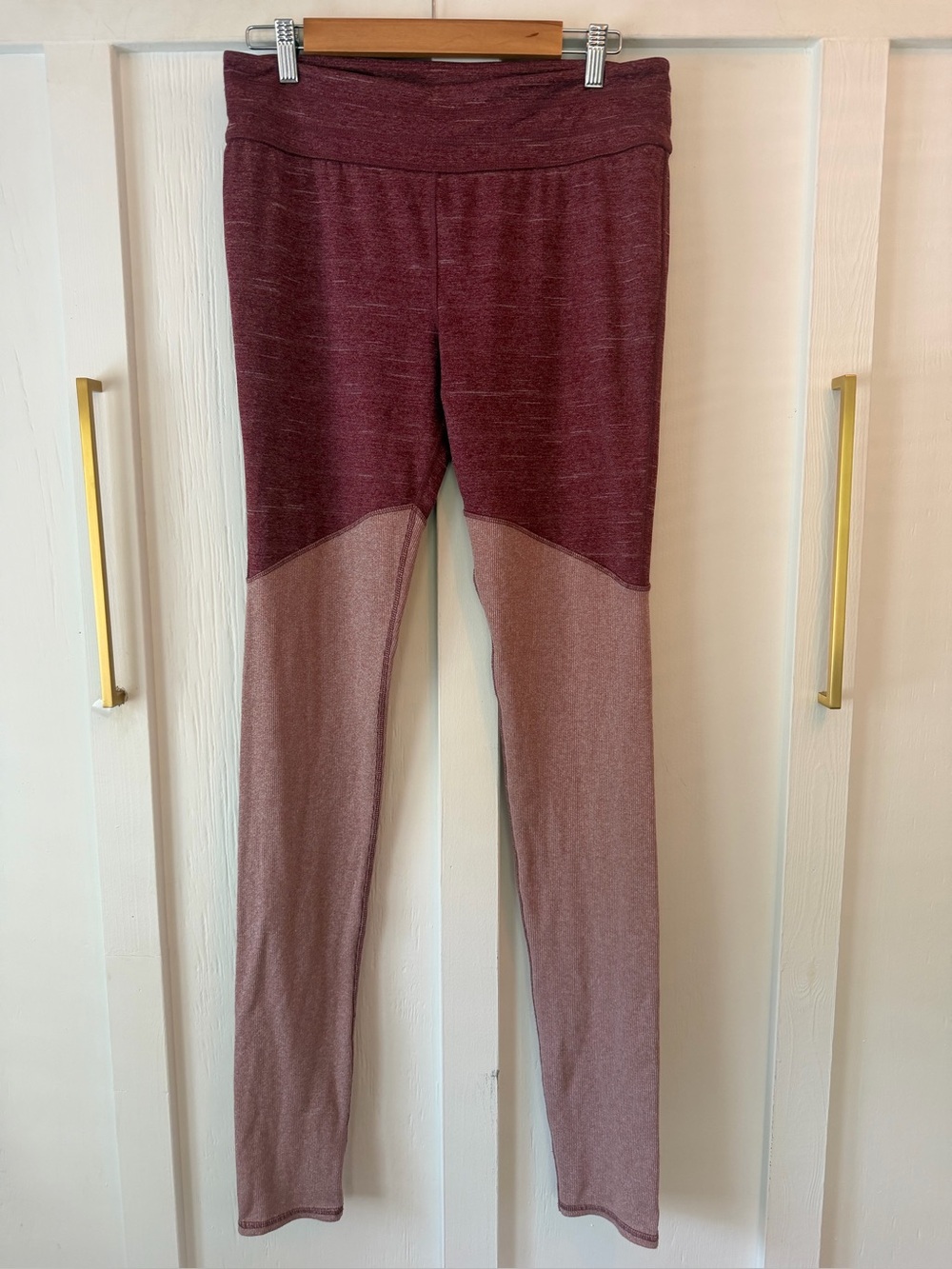 Free People Movement Ribbed Evolution Leggings, Size Large.